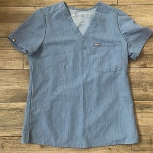 Heather Indigo Figs top